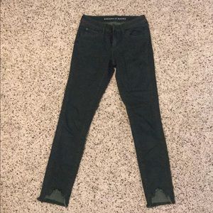 Articles of Society Green Skinny Jeans